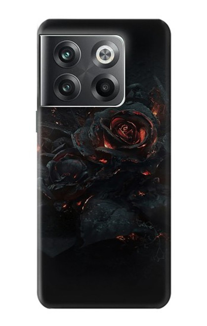 W3672 Burned Rose Funda Carcasa Case y Caso Del Tirón Funda para OnePlus Ace Pro