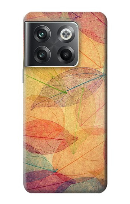 W3686 Fall Season Leaf Autumn Funda Carcasa Case y Caso Del Tirón Funda para OnePlus Ace Pro