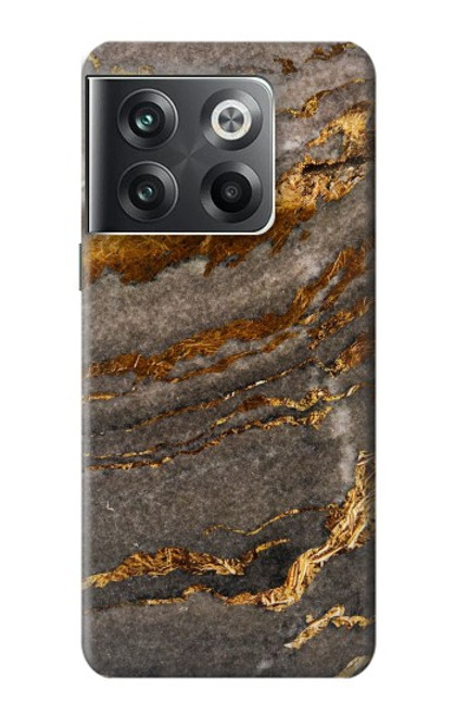 W3886 Gray Marble Rock Funda Carcasa Case y Caso Del Tirón Funda para OnePlus Ace Pro