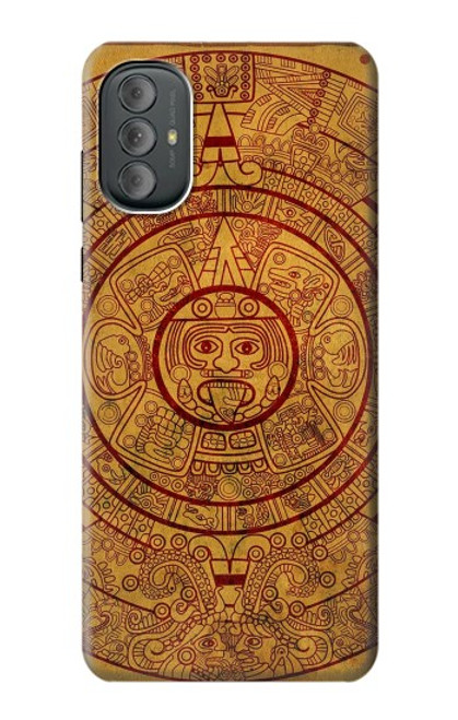 W0692 Mayan Calendar Funda Carcasa Case y Caso Del Tirón Funda para Motorola Moto G Power 2022, G Play 2023