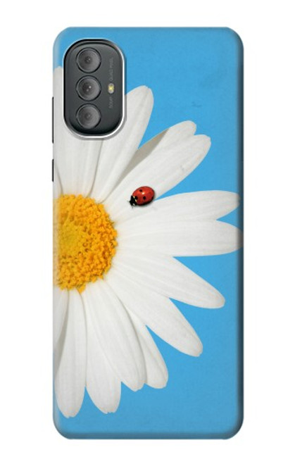 W3043 Vintage Daisy Lady Bug Funda Carcasa Case y Caso Del Tirón Funda para Motorola Moto G Power 2022, G Play 2023