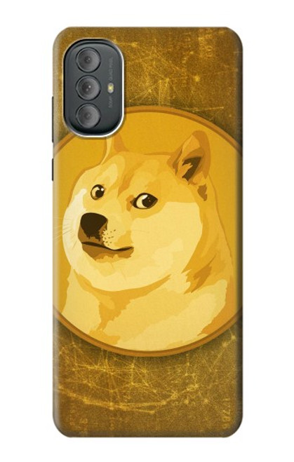 W3826 Dogecoin Shiba Funda Carcasa Case y Caso Del Tirón Funda para Motorola Moto G Power 2022, G Play 2023