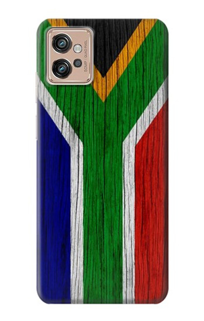 W3464 South Africa Flag Funda Carcasa Case y Caso Del Tirón Funda para Motorola Moto G32