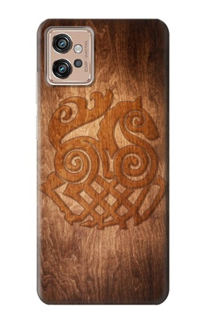 W3830 Odin Loki Sleipnir Norse Mythology Asgard Funda Carcasa Case y Caso Del Tirón Funda para Motorola Moto G32