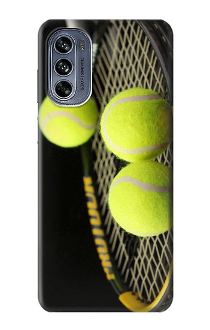 W0072 Tennis Funda Carcasa Case y Caso Del Tirón Funda para Motorola Moto G62 5G