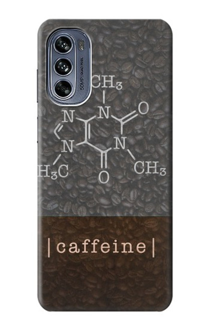 W3475 Caffeine Molecular Funda Carcasa Case y Caso Del Tirón Funda para Motorola Moto G62 5G