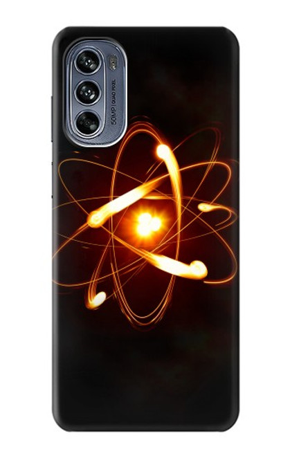 W3547 Quantum Atom Funda Carcasa Case y Caso Del Tirón Funda para Motorola Moto G62 5G