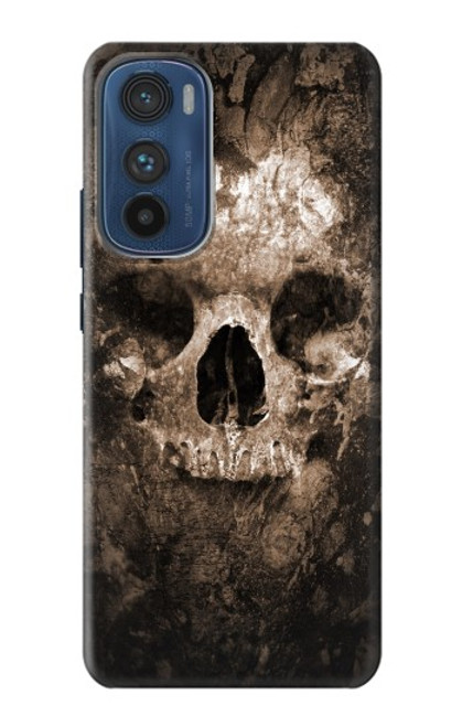 W0552 Skull Funda Carcasa Case y Caso Del Tirón Funda para Motorola Edge 30