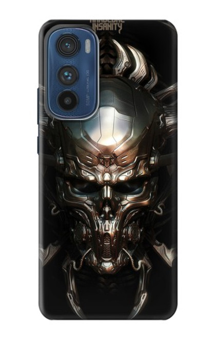 W1027 Hardcore Metal Skull Funda Carcasa Case y Caso Del Tirón Funda para Motorola Edge 30