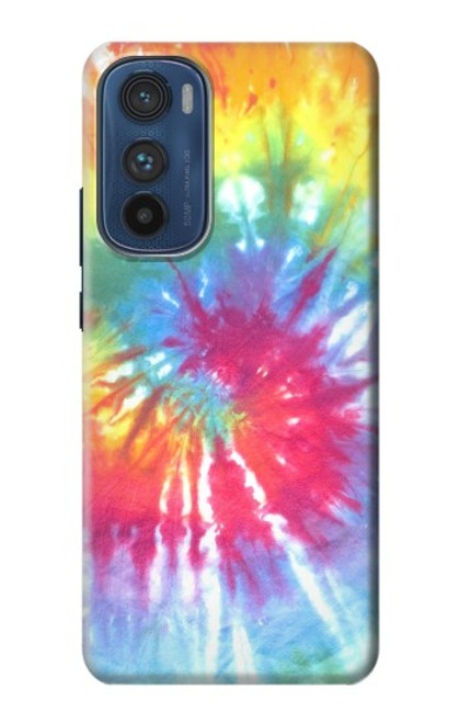 W1697 Tie Dye Colorful Graphic Printed Funda Carcasa Case y Caso Del Tirón Funda para Motorola Edge 30