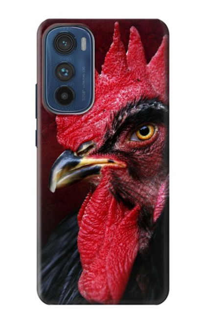 W3797 Chicken Rooster Funda Carcasa Case y Caso Del Tirón Funda para Motorola Edge 30