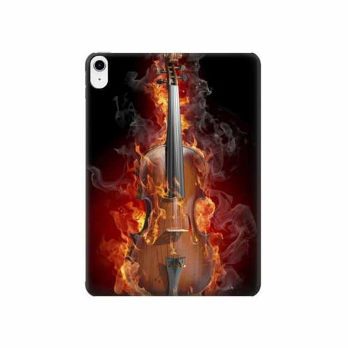 W0864 Fire Violin Funda Carcasa Case para iPad 10.9 (2022)