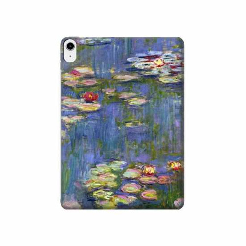 W0997 Claude Monet Water Lilies Funda Carcasa Case para iPad 10.9 (2022)
