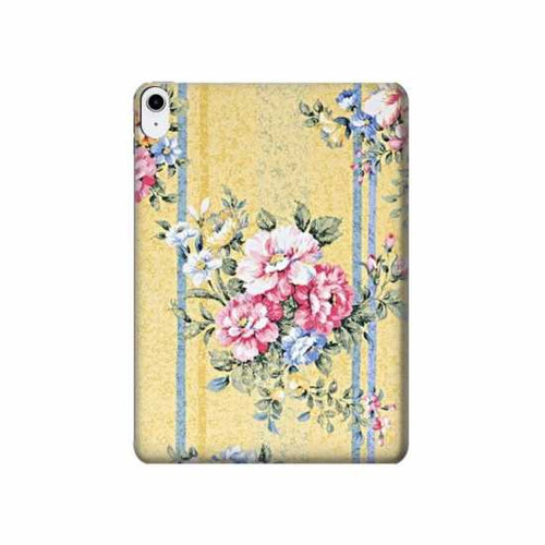 W2229 Vintage Flowers Funda Carcasa Case para iPad 10.9 (2022)