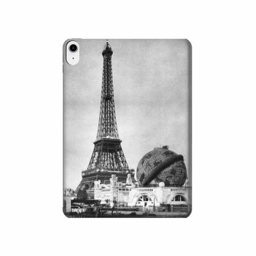 W2350 Old Paris Eiffel Tower Funda Carcasa Case para iPad 10.9 (2022)