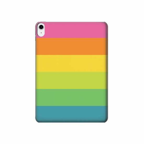 W2363 Rainbow Pattern Funda Carcasa Case para iPad 10.9 (2022)