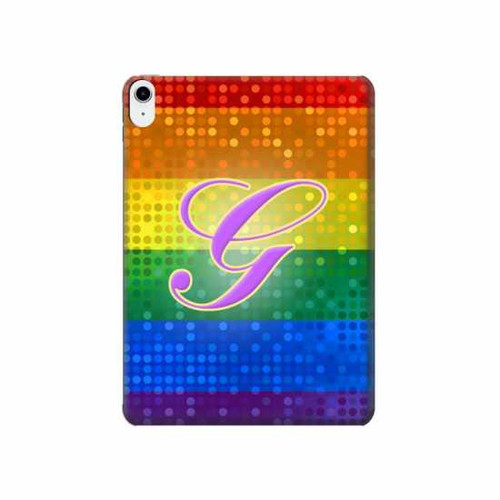 W2899 Rainbow LGBT Gay Pride Flag Funda Carcasa Case para iPad 10.9 (2022)