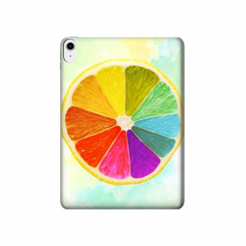 W3493 Colorful Lemon Funda Carcasa Case para iPad 10.9 (2022)