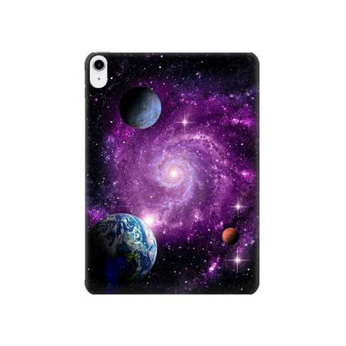 W3689 Galaxy Outer Space Planet Funda Carcasa Case para iPad 10.9 (2022)