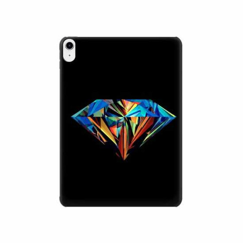 W3842 Abstract Colorful Diamond Funda Carcasa Case para iPad 10.9 (2022)