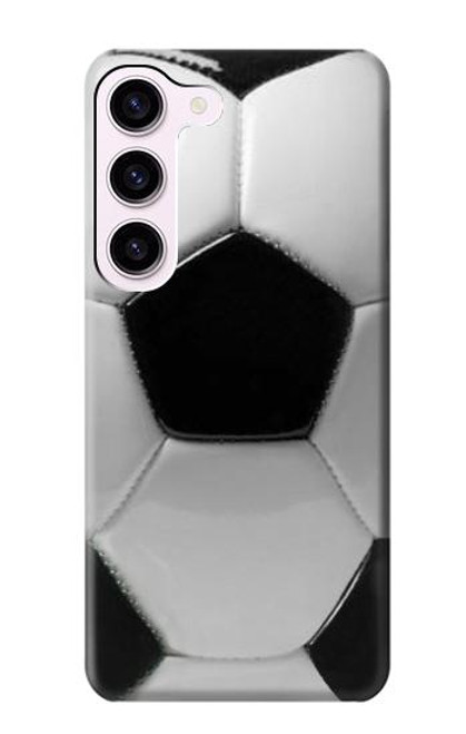 W2964 Football Soccer Ball Funda Carcasa Case y Caso Del Tirón Funda para Samsung Galaxy S23