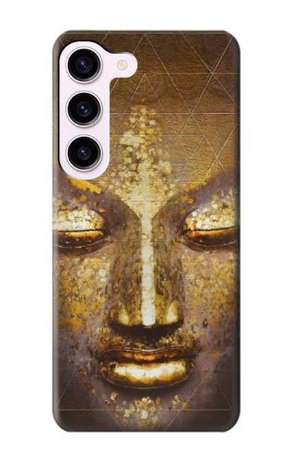 W3189 Magical Yantra Buddha Face Funda Carcasa Case y Caso Del Tirón Funda para Samsung Galaxy S23