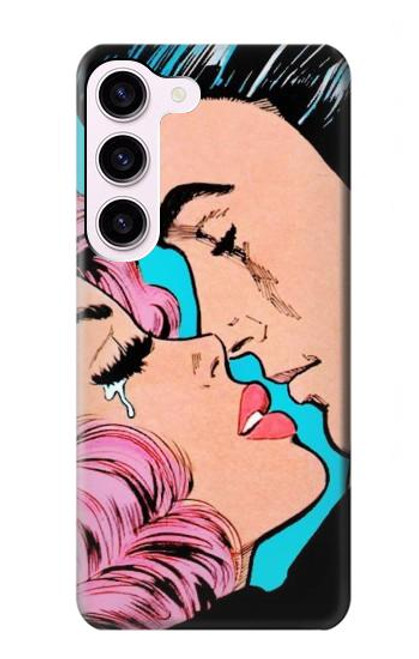 W3469 Pop Art Funda Carcasa Case y Caso Del Tirón Funda para Samsung Galaxy S23