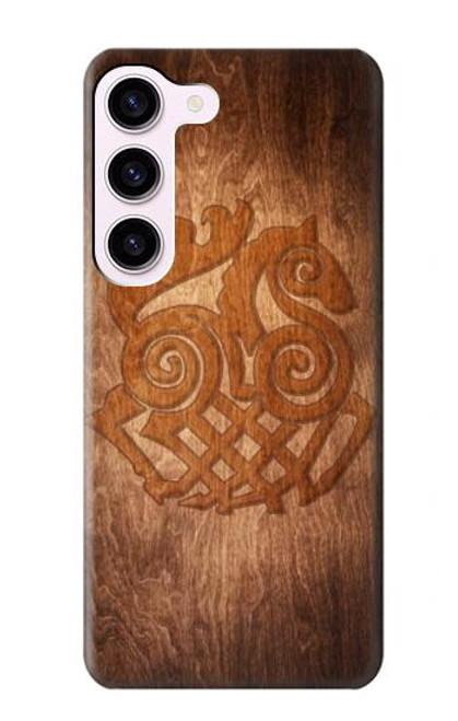 W3830 Odin Loki Sleipnir Norse Mythology Asgard Funda Carcasa Case y Caso Del Tirón Funda para Samsung Galaxy S23