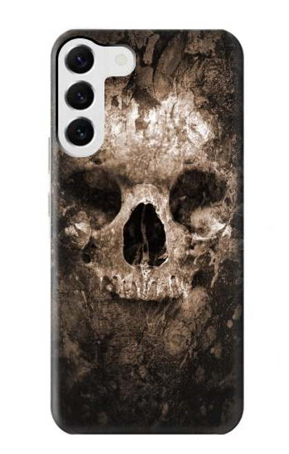 W0552 Skull Funda Carcasa Case y Caso Del Tirón Funda para Samsung Galaxy S23 Plus