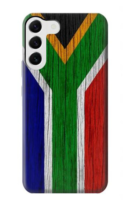 W3464 South Africa Flag Funda Carcasa Case y Caso Del Tirón Funda para Samsung Galaxy S23 Plus