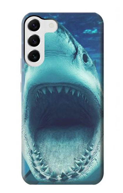 W3548 Tiger Shark Funda Carcasa Case y Caso Del Tirón Funda para Samsung Galaxy S23 Plus