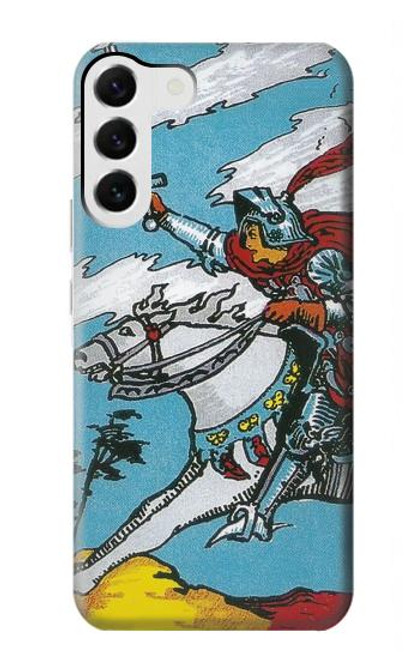 W3731 Tarot Card Knight of Swords Funda Carcasa Case y Caso Del Tirón Funda para Samsung Galaxy S23 Plus