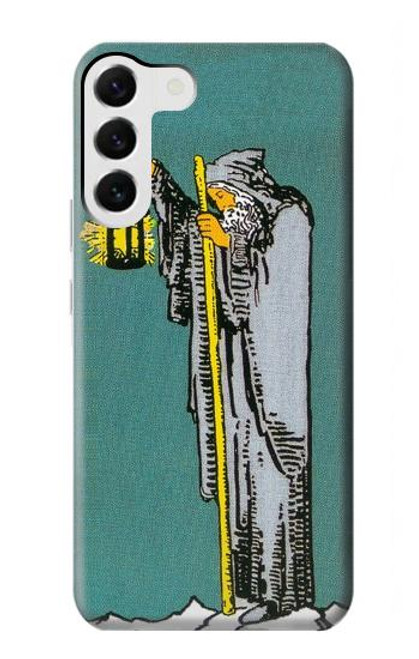 W3741 Tarot Card The Hermit Funda Carcasa Case y Caso Del Tirón Funda para Samsung Galaxy S23 Plus