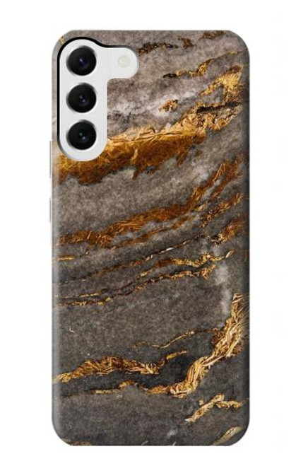 W3886 Gray Marble Rock Funda Carcasa Case y Caso Del Tirón Funda para Samsung Galaxy S23 Plus