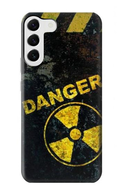 W3891 Nuclear Hazard Danger Funda Carcasa Case y Caso Del Tirón Funda para Samsung Galaxy S23 Plus