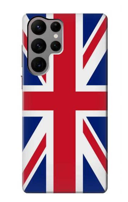 W3103 Flag of The United Kingdom Funda Carcasa Case y Caso Del Tirón Funda para Samsung Galaxy S23 Ultra