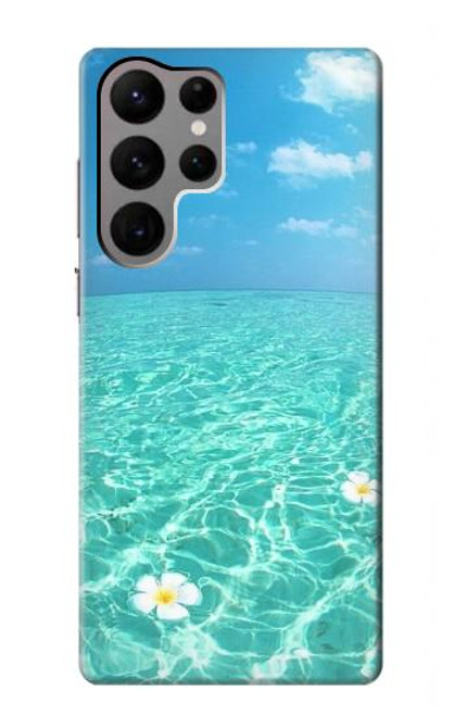 W3720 Summer Ocean Beach Funda Carcasa Case y Caso Del Tirón Funda para Samsung Galaxy S23 Ultra