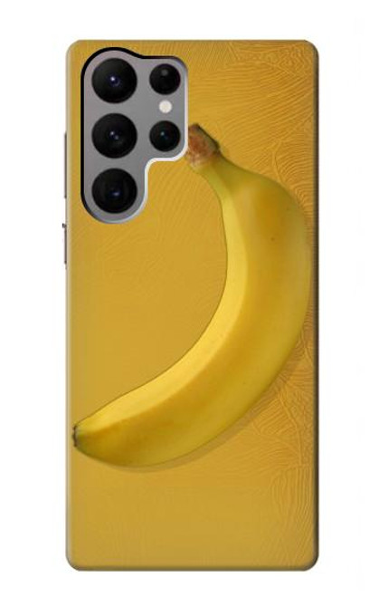 W3872 Banana Funda Carcasa Case y Caso Del Tirón Funda para Samsung Galaxy S23 Ultra