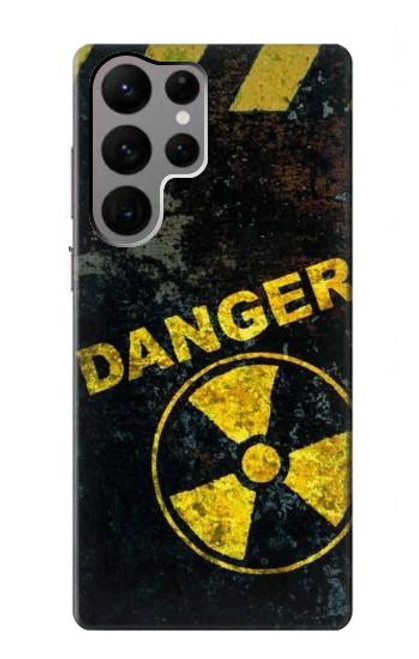 W3891 Nuclear Hazard Danger Funda Carcasa Case y Caso Del Tirón Funda para Samsung Galaxy S23 Ultra