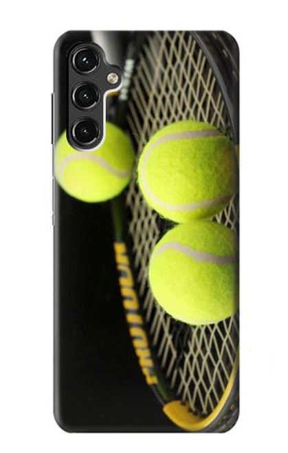 W0072 Tennis Funda Carcasa Case y Caso Del Tirón Funda para Samsung Galaxy A14 5G