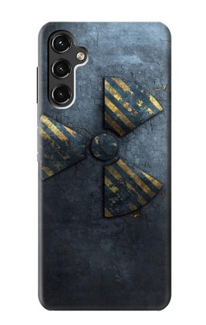 W3438 Danger Radioactive Funda Carcasa Case y Caso Del Tirón Funda para Samsung Galaxy A14 5G