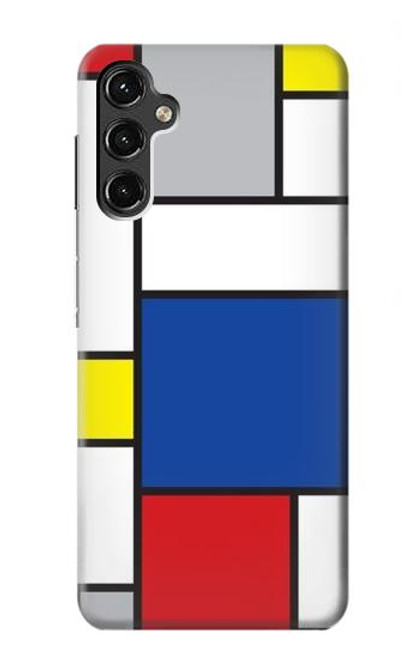 W3536 Modern Art Funda Carcasa Case y Caso Del Tirón Funda para Samsung Galaxy A14 5G