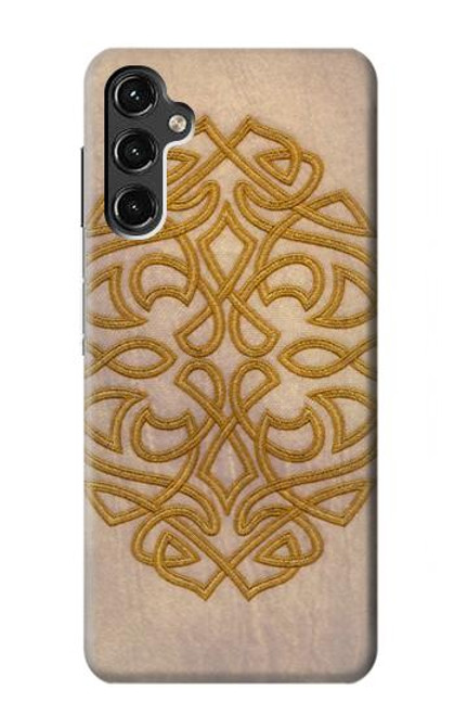 W3796 Celtic Knot Funda Carcasa Case y Caso Del Tirón Funda para Samsung Galaxy A14 5G