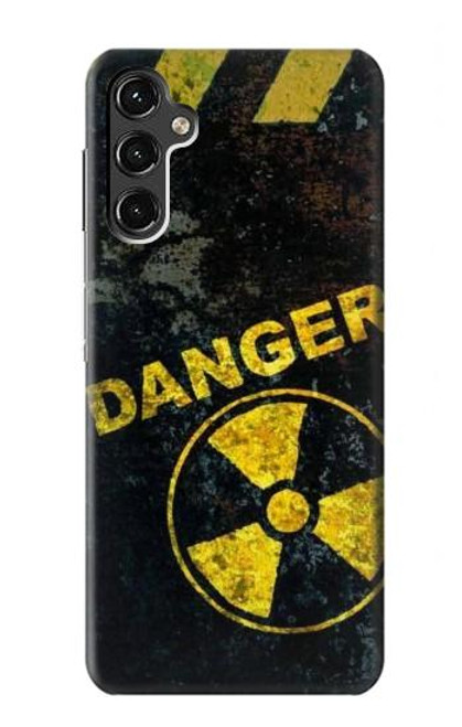 W3891 Nuclear Hazard Danger Funda Carcasa Case y Caso Del Tirón Funda para Samsung Galaxy A14 5G
