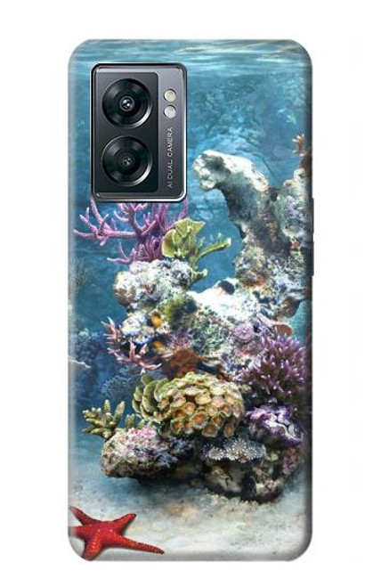 W0227 Aquarium Funda Carcasa Case y Caso Del Tirón Funda para OnePlus Nord N300