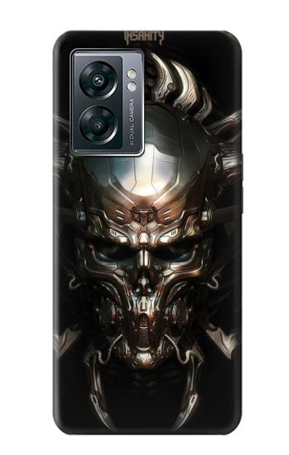 W1027 Hardcore Metal Skull Funda Carcasa Case y Caso Del Tirón Funda para OnePlus Nord N300