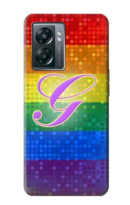 W2899 Rainbow LGBT Gay Pride Flag Funda Carcasa Case y Caso Del Tirón Funda para OnePlus Nord N300