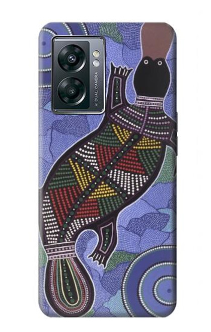 W3387 Platypus Australian Aboriginal Art Funda Carcasa Case y Caso Del Tirón Funda para OnePlus Nord N300