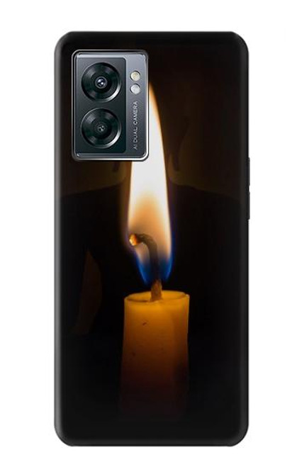 W3530 Buddha Candle Burning Funda Carcasa Case y Caso Del Tirón Funda para OnePlus Nord N300