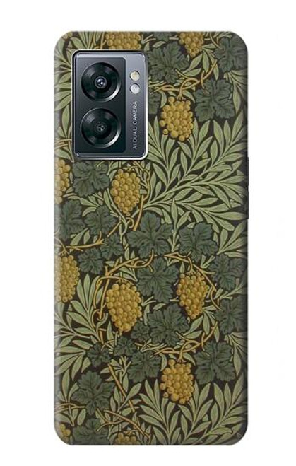 W3662 William Morris Vine Pattern Funda Carcasa Case y Caso Del Tirón Funda para OnePlus Nord N300